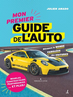 cover image of Mon premier guide de l'auto